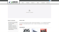 Desktop Screenshot of gemstarmaterials.com